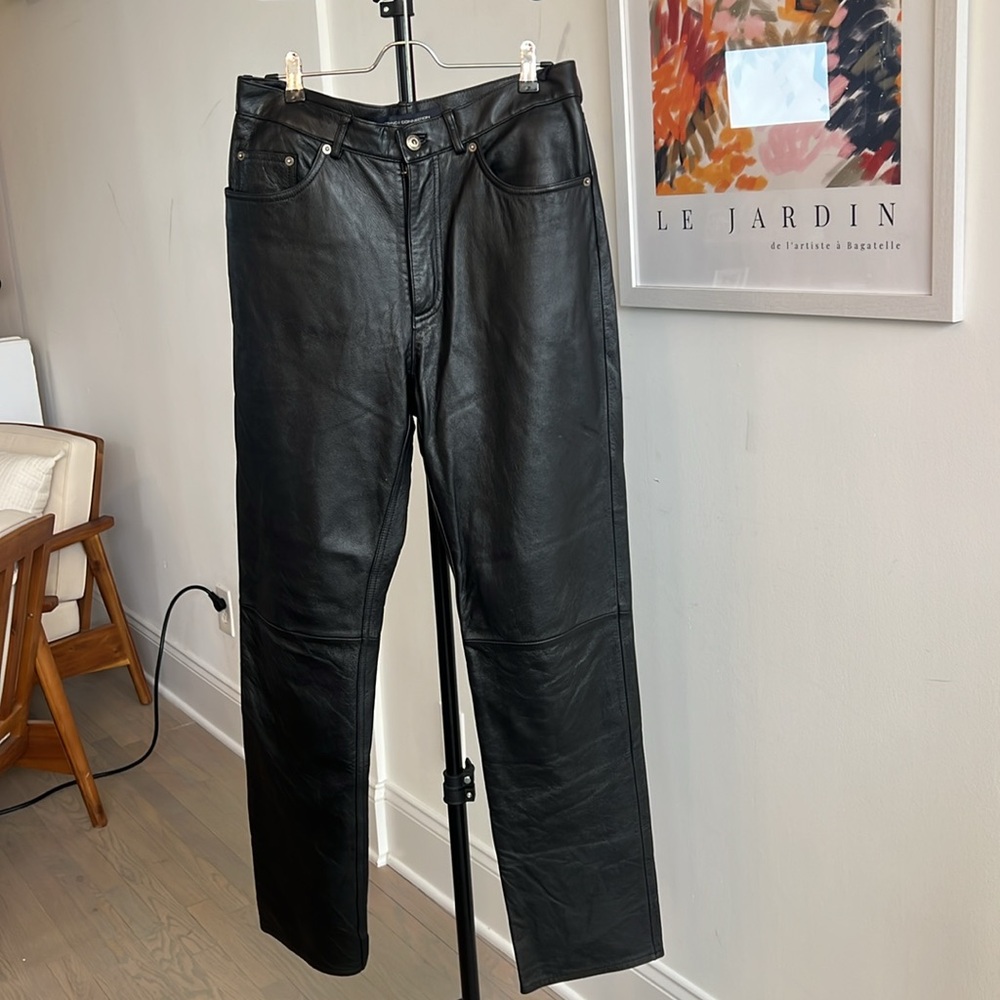 Men’s French Connection Authentic Genuine Leather Pants